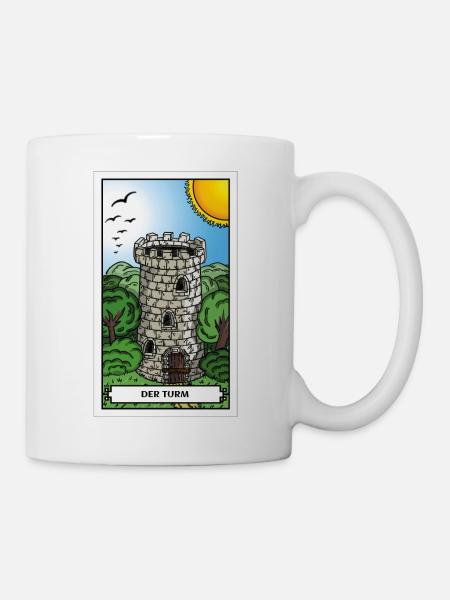 DerTurm - Tasse - Weiß