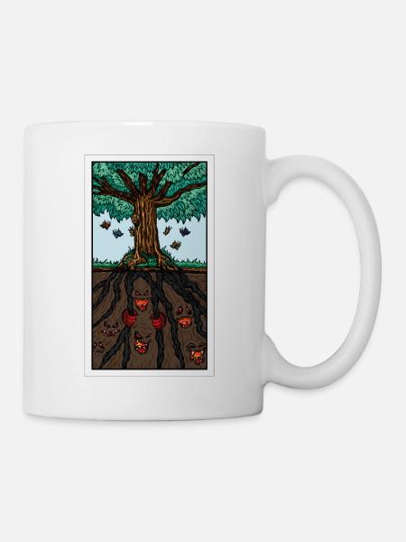 DerBaum - Tasse - Weiß