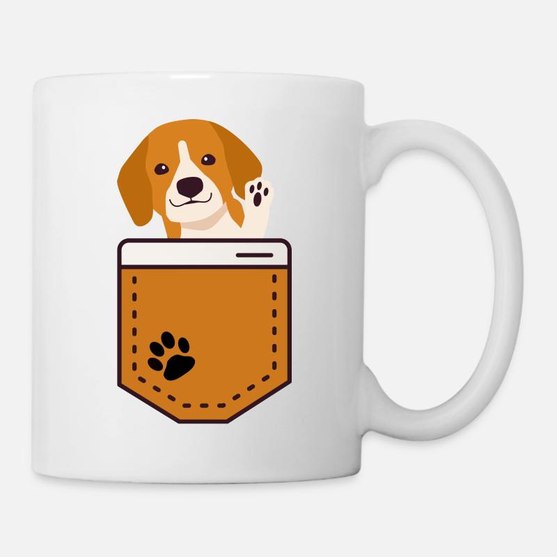Chien - Mug blanc - blanc
