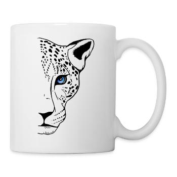 Snow leopard - Mug - white - Right