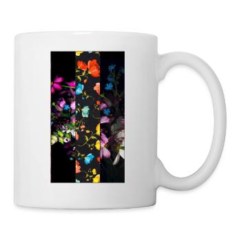 Tief Night Garden - Tasse - Weiß - Rechts