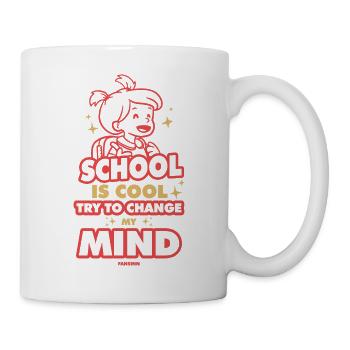 School is cool - Mug - white - Right