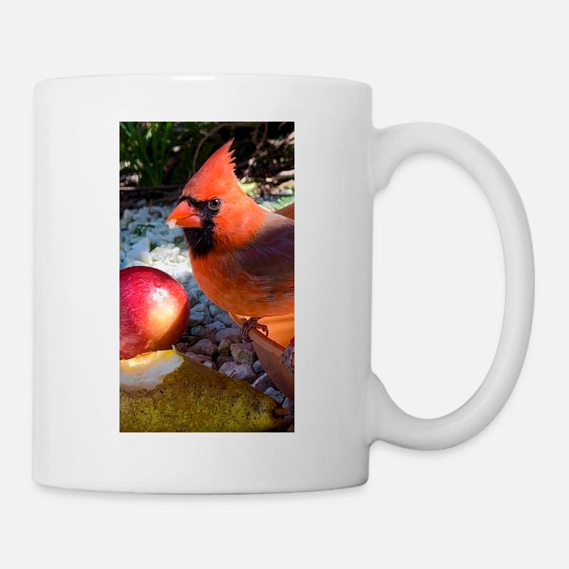 Cardinal du Nord - Mug blanc - blanc
