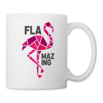flamazing flamingo - Tasse - Weiß - Rechts