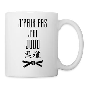 Judo , Judoka , Dojo , Martial Art - Mug blanc - blanc - Droite