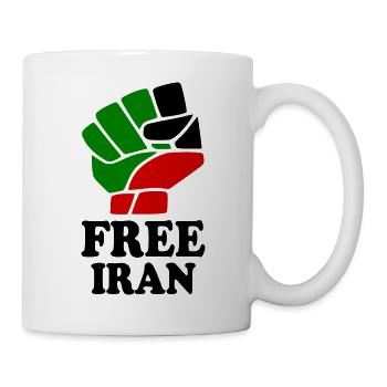 Free iran - Mug - white - Right