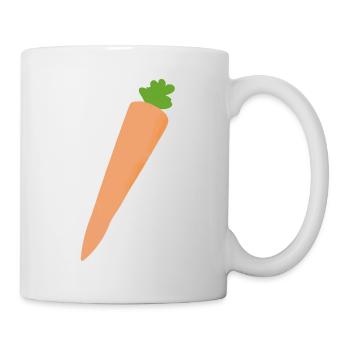 Carrot Carrot Vegetable Health Vegan Gift - Mug - white - Right