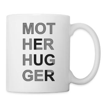 motherhugger - Tasse - Weiß - Rechts