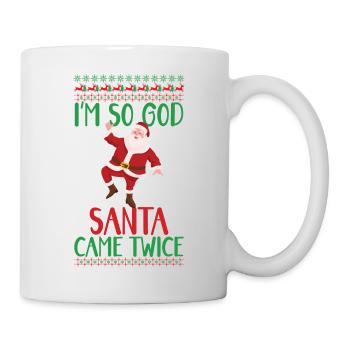 Funny Christmas design - Mug - white - Right