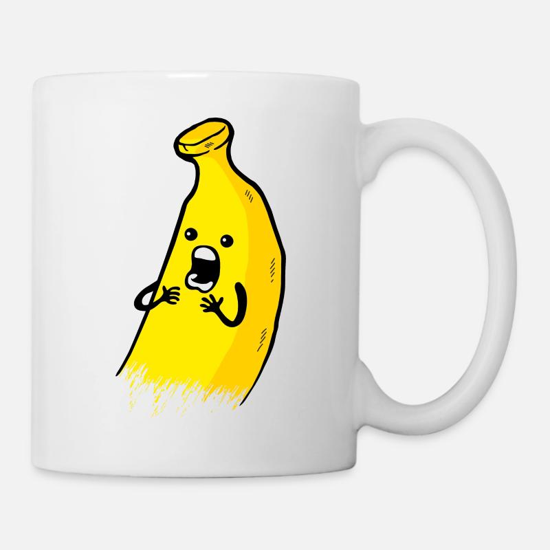 Banane funky - Mug blanc - blanc