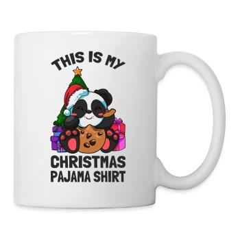 Santa Panda This Is My Christmas Pajama - Mug - white - Right