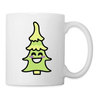 Christmas tree smile Christmas tree Christmas - Mug - white - Right