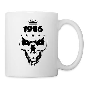 Crâne (1986) - Mug blanc - blanc - Droite