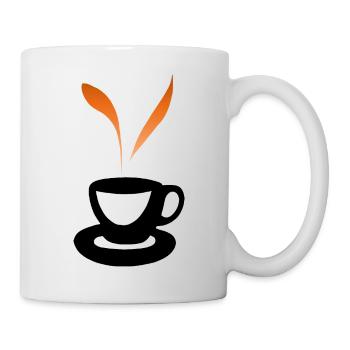 Coffee Tea Cup Japanese Cafe Caffeine New 5 - Mug - white - Right