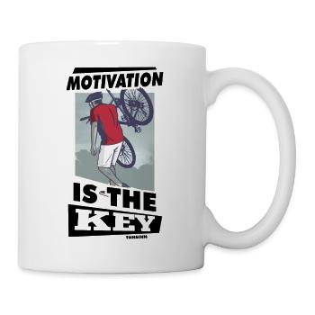 Motivation - Tasse - Weiß - Rechts