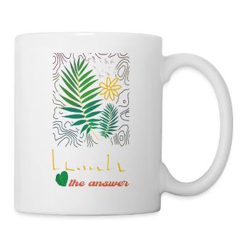 Delightfully Planting Lovable Routines Artwork - Mug - white - Right