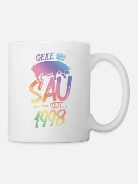 1998 Geile Sau - Tasse - Weiß