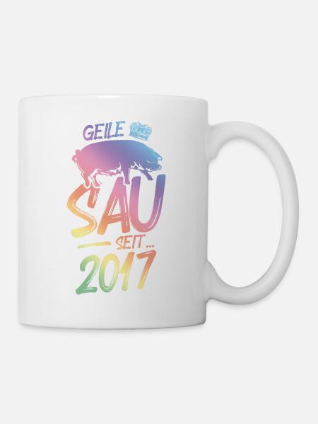 2017 Geile Sau - Tasse - Weiß