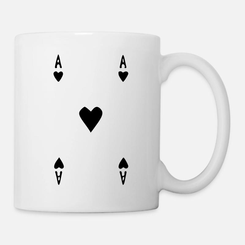 Ace Heart - Photo - Mug blanc - blanc