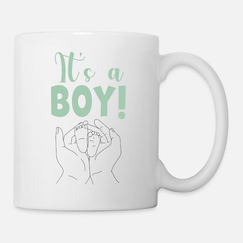 ITS A BOY BABY Gift - Mug - white