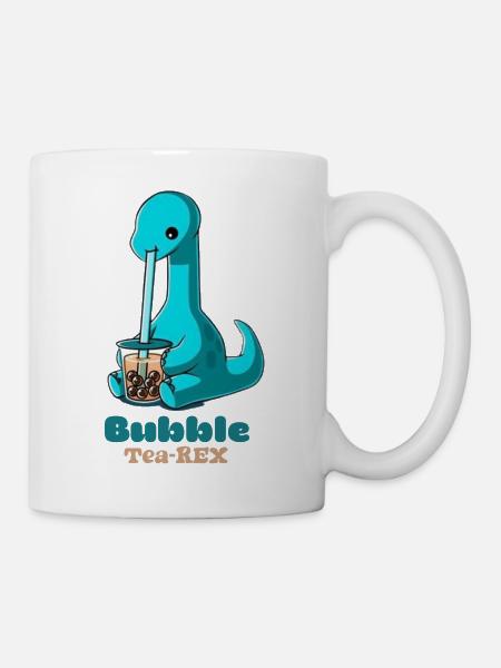 Bubble Tea-Rex - Mug - white