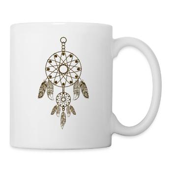 Traumfänger - Tasse - Weiß - Rechts