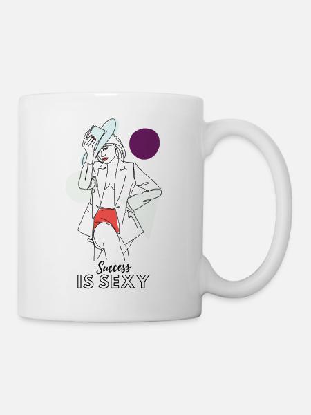 Bold Woman - Tasse - Weiß