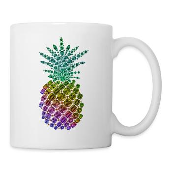 Edesletine Ananas - Tasse - Weiß - Rechts