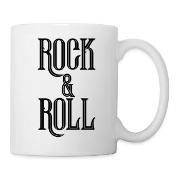 Rock & Roll - Mug blanc - blanc - Droite