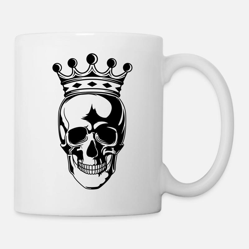Skull King - Mug - white