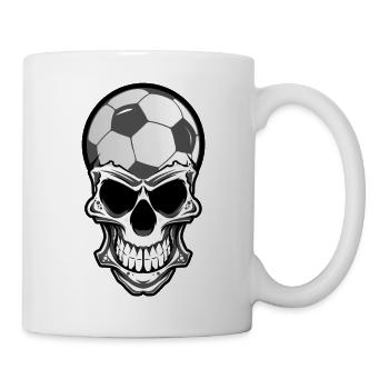 Football - Mug blanc - blanc - Droite