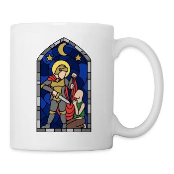 Sankt Martin - Tasse - Weiß - Rechts