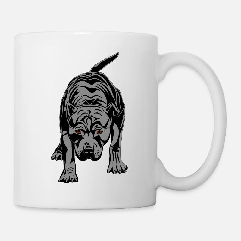 Pitbull - Tasse - Weiß