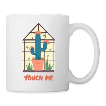 Touch me - Mug - white - Right