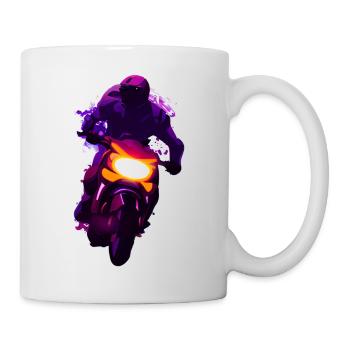 Motorcycle Fan Motorcross Motorcross Motorcyclists - Mug - white - Right