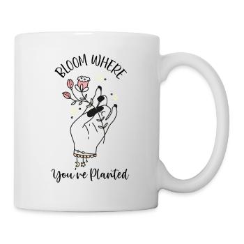 Bloom Where You're Planted Plant Lovers - Mug - white - Right