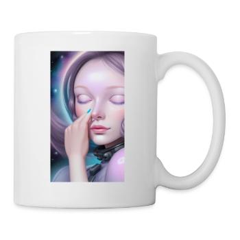 Space Sisters Number 2 - Tasse - Weiß - Rechts