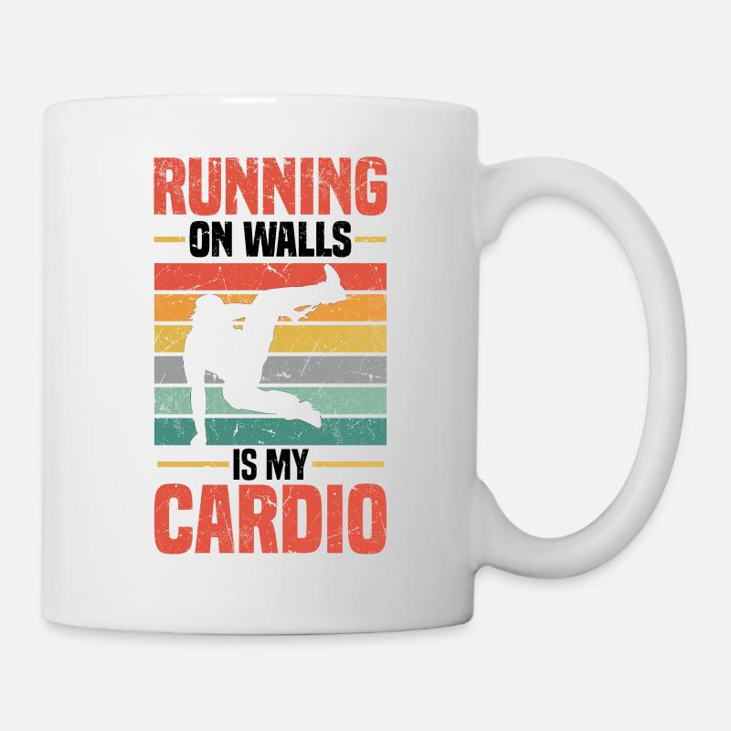 Parkour - Mug blanc - blanc