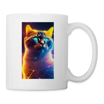 AstroCat Orange Version - Tasse - Weiß - Rechts