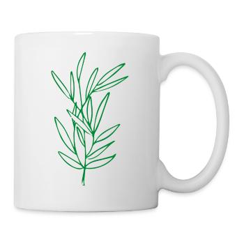 Flower Blume Pflanze - Tasse - Weiß - Rechts