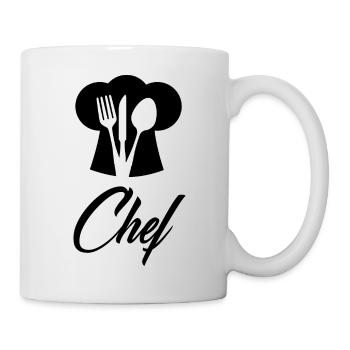 Küchenchef 3 - Tasse - Weiß - Rechts