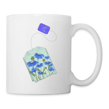 Floral tea - Mug - white - Right