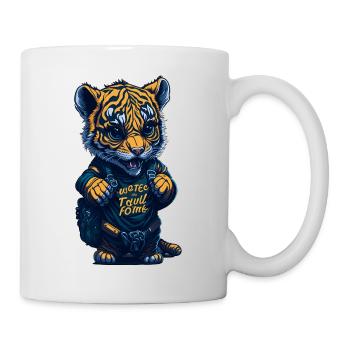 1.Klasse, Schulanfänger, Erstklässler - Tasse - Weiß - Rechts