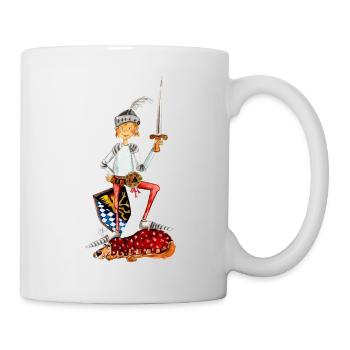 kleineRitter - Tasse - Weiß - Rechts