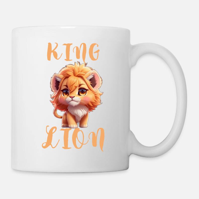 Bébé Lion - Mug blanc - blanc