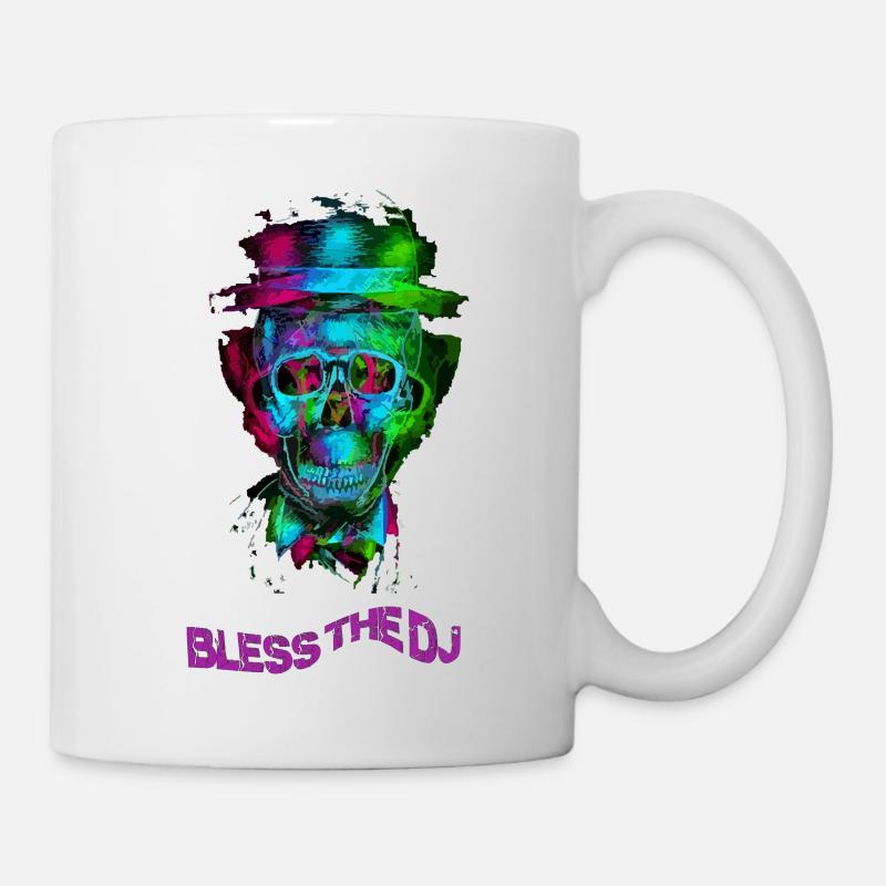 CRÂNE - Mug blanc - blanc
