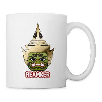 Kambodscha Krieger Khmer Schwert Flagge I Geschenk - Tasse - Weiß - Rechts