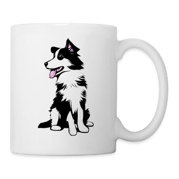 Border Collie Dog Lovers Dog Owners Dogs - Mug blanc - blanc - Droite