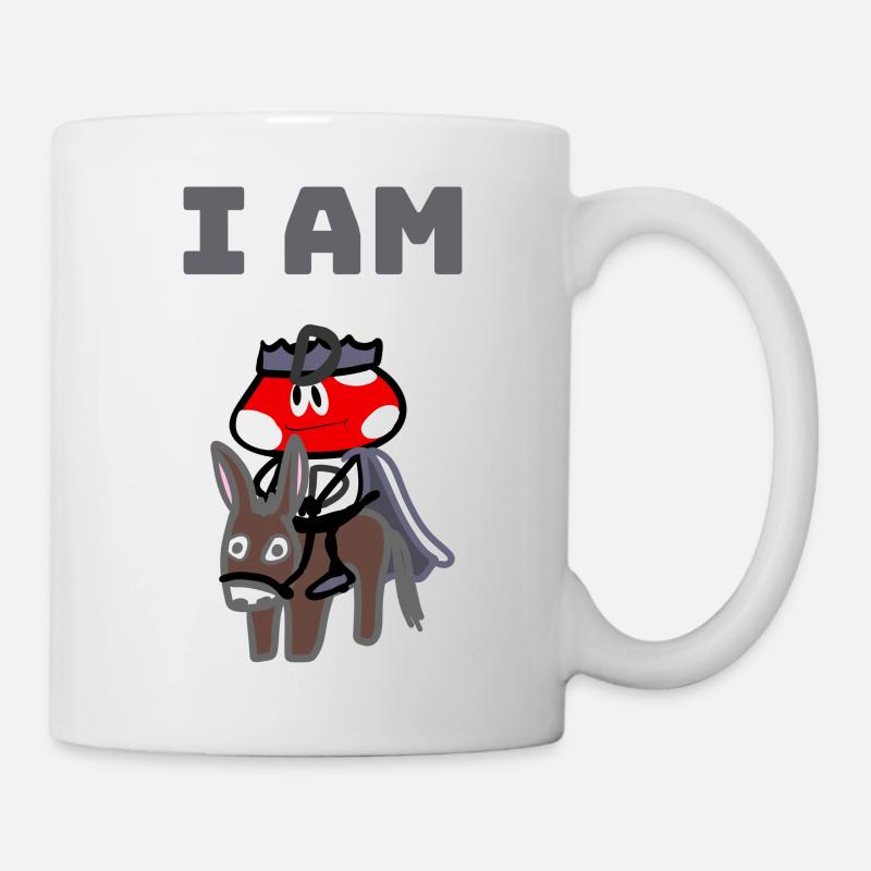 I AM D - Tasse - Weiß