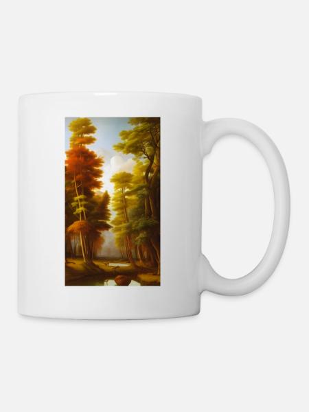 Magic Branch - Tasse - Weiß
